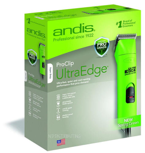 Andis Professional UltraEdClipper # 22585 SPRING GREEN ProClip AGC2 Two-Speed