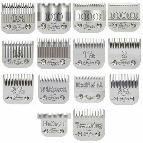 OSTER CLASSIC 76 REPLACEMENT CLIPPER BLADES- 14 BLADES FULL SET