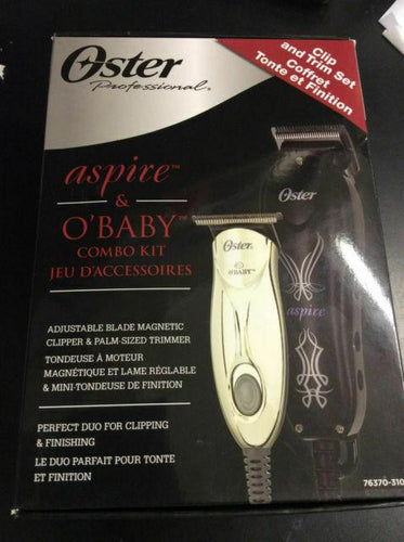 Oster Professional Aspire & O'baby Clip and Trim Set