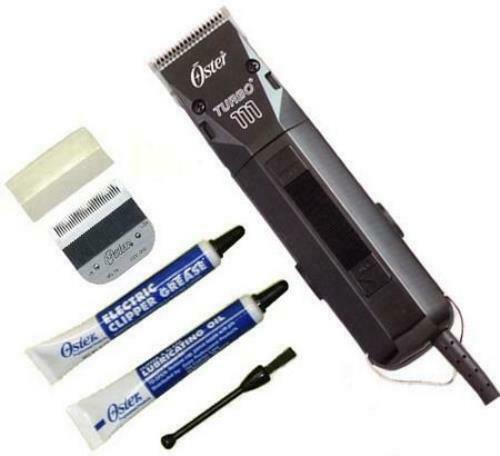 Oster Turbo 111 Clipper With Size 1 Blade and Size 000 Blade