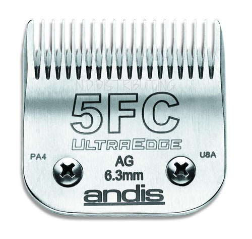 Andis UltraEd# 5F Detachable Replacement Clipper Blade # 64122 1/4