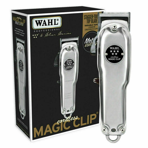 Wahl Pro 5 Star Cord/Cordless LIMITED METAL EDITION  Clip Clipper #8509